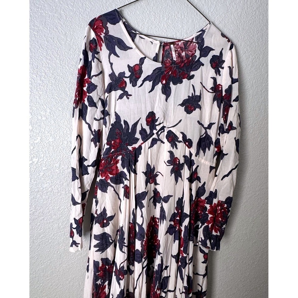 Free People Maxi Floral Dress Size Medium - Picture 3 of 12